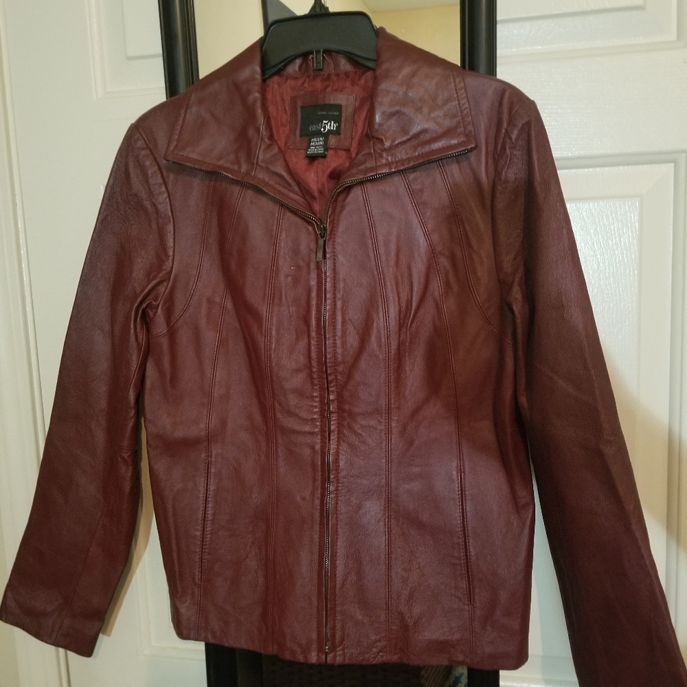 Genuine Leather, east 5th brand, women jacket